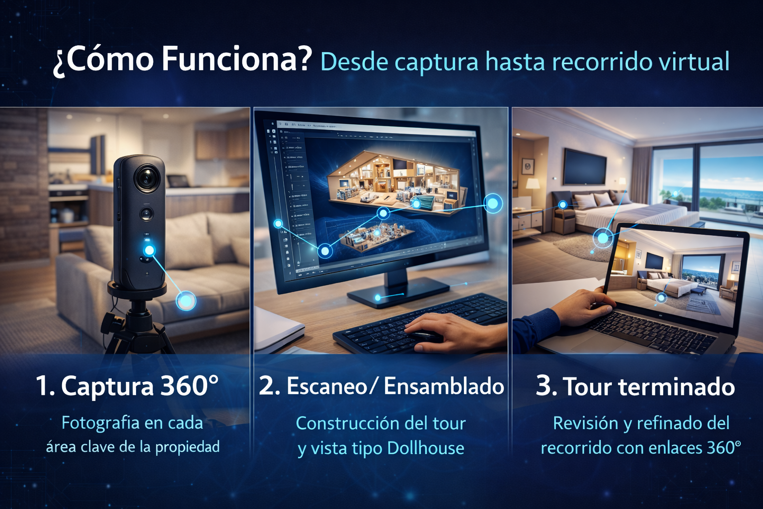 How it works: capture, processing and delivery